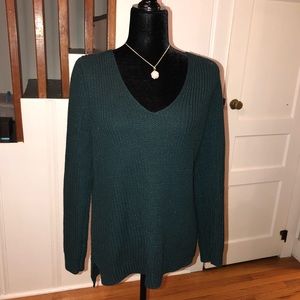 V-neck sweater